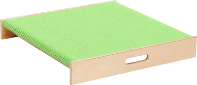 Vierkant platform, hoogte 10 cm, lichtgroen