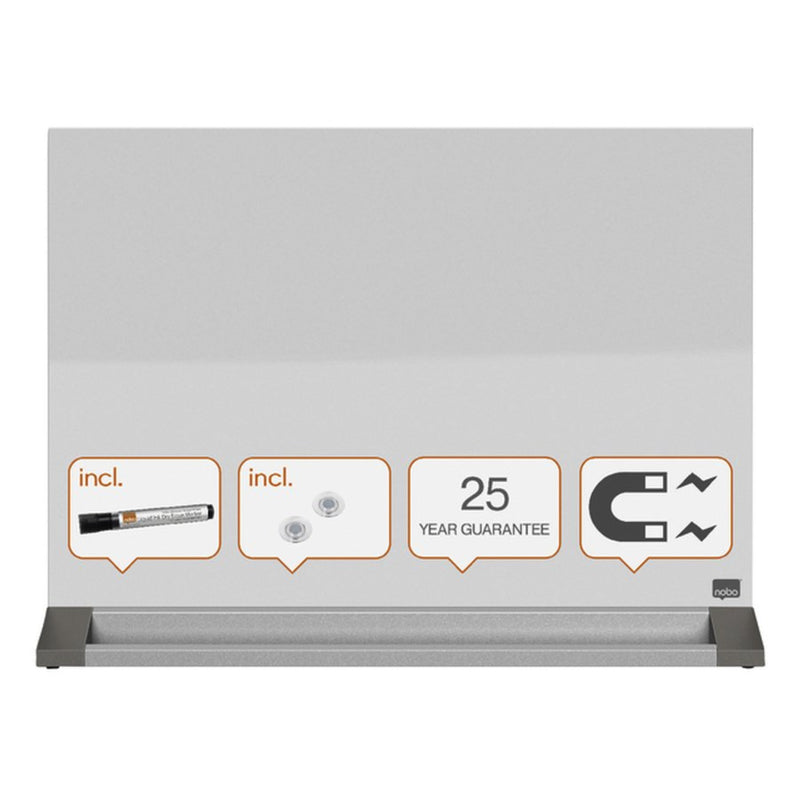 Desktop Glasbord Nobo Diamond