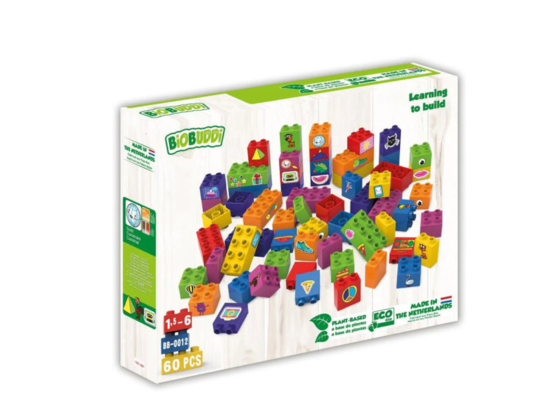BiOBUDDi Leren bouwen BB-0012 60dlg