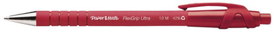 Balpen Paper Mate Flexgrip Ultra rood medium 12 stuks