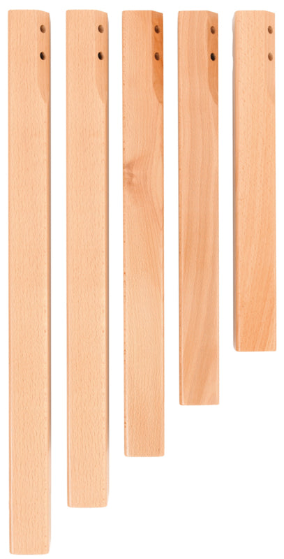 Massieve vierkante poten 40 cm