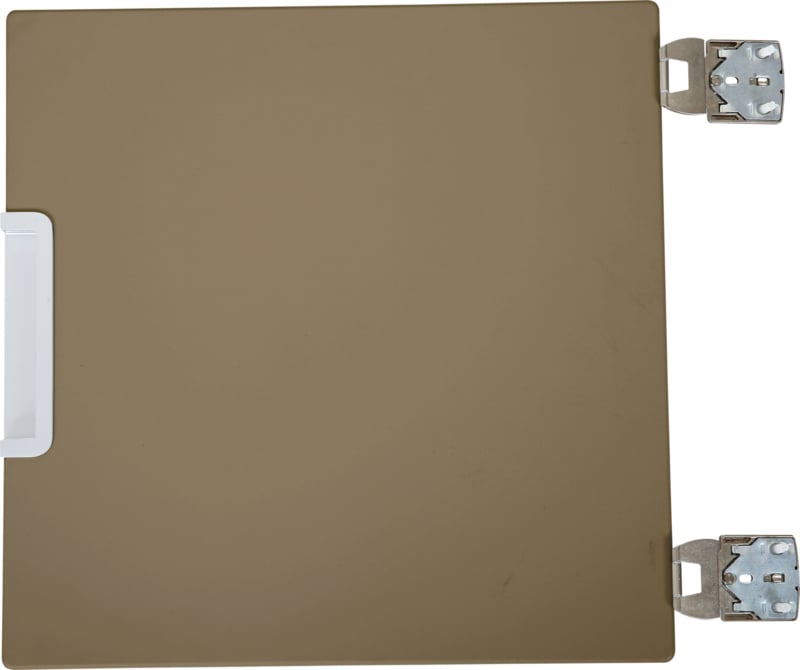 Quadro - kleine deuren 180, gemonteerd op de scheidingswand - 12 kleuren