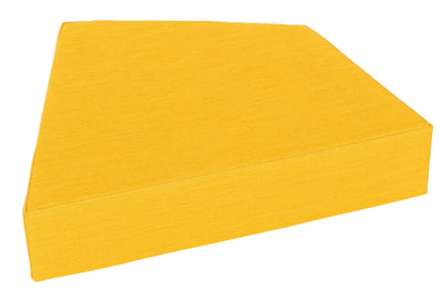 Quadro 2 matras geel, hoogte 15 cm