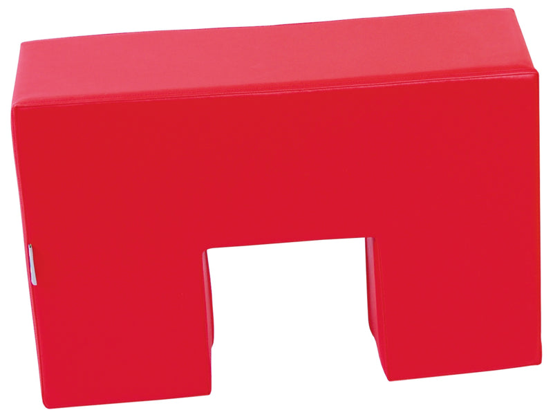 Foam U-brug 60x20x40cm - Rood