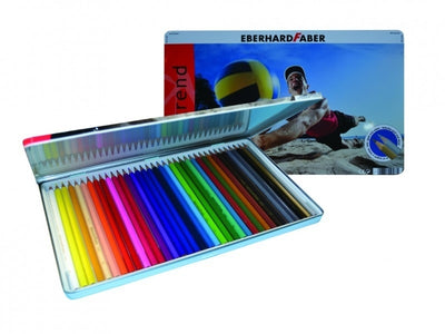 Kleurpotloden Faber in blikje 36 stuks assorti