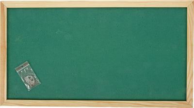 Prikbord 100 x 200 cm - groen