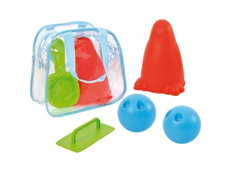 Zandvormen bowlingset