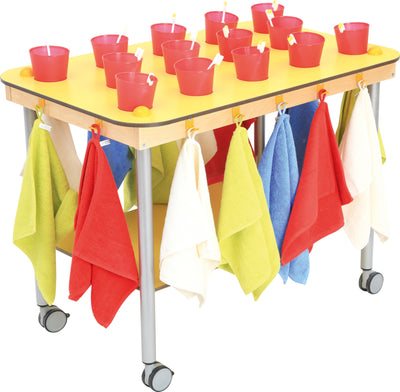 Tafel voor 14 bekers