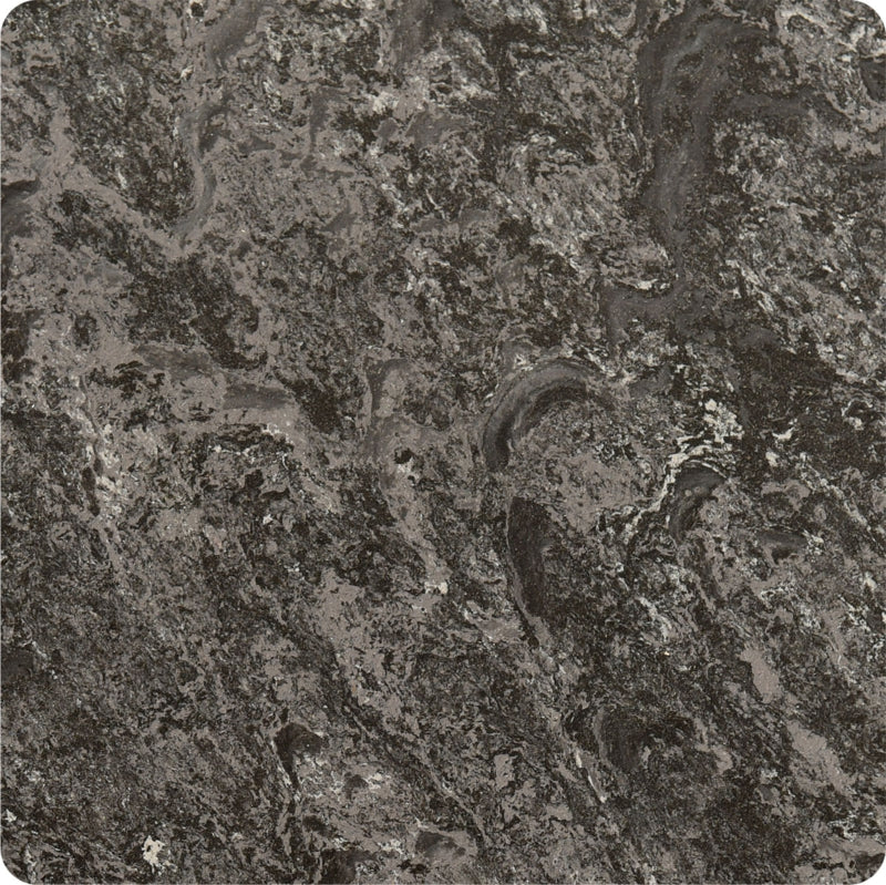Stil tafelblad Plus, vierkant, 120 x 120 cm - grafiet