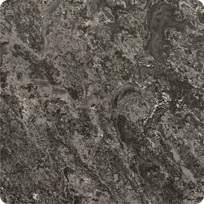 Stil tafelblad Plus, vierkant, 120 x 120 cm - grafiet