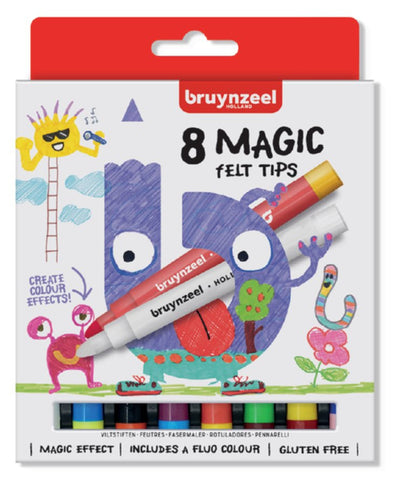 Viltstift Bruynzeel Kids Magic Points - 5+