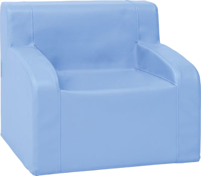 Fauteuil Afm. 49 x 39 x 45 cm - Blauw