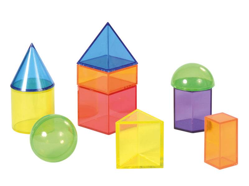 Geometrische vormen transparant