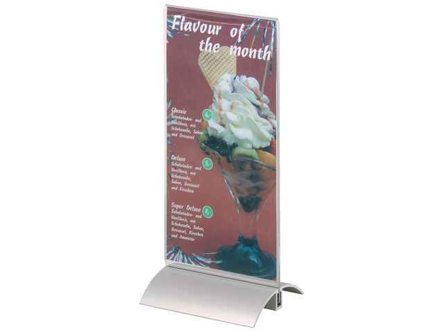 Durable Presenter tafelstandaard 1/3 A4 h 23,7 x b 10,7 x d 8,5 cm
