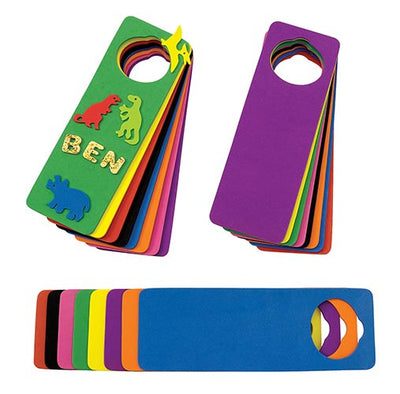 Foam deurhangers 24 x 8 cm. - 24 stuks