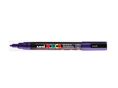 Verfstift Posca fijne punt 0.9 - 1.3 mm. marineblauw