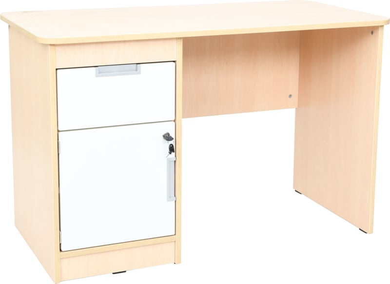 Quadro - bureau links, wit