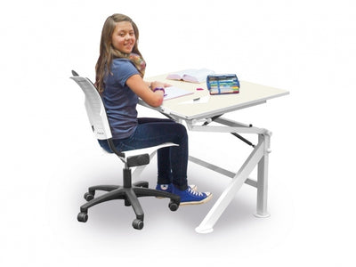 Verstelbare tafel wit