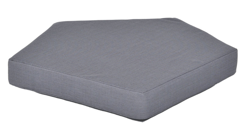 Quadro matras donker grijs, hoogte 10 cm
