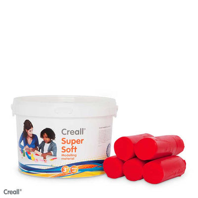 Creall-supersoft 1750 gram - Rood