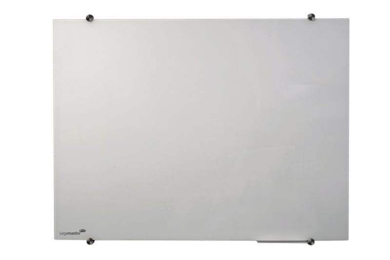 Coloured glasbord 100 x 150 cm wit