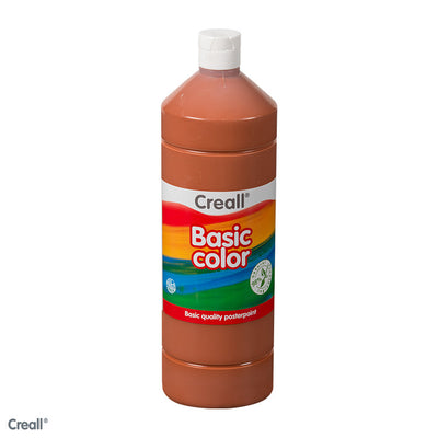 Plakkaatverf Creall basic licht bruin 1000 ml
