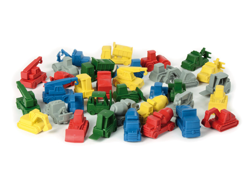 Werkauto's assorti in pot