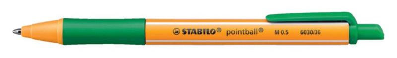 Balpen STABILO Pointball 6030/36 groen
