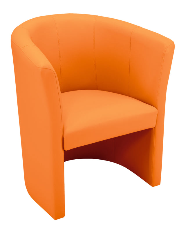 Fauteuil Club oranje
