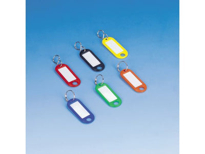 WEDO Sleutelhanger Met S-Ring, 2-Gaats, Assorti, pak 100 stuks