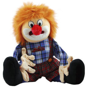 Handvertelpop Clown 70 cm