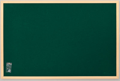 Prikbord 60 x 90 cm - groen