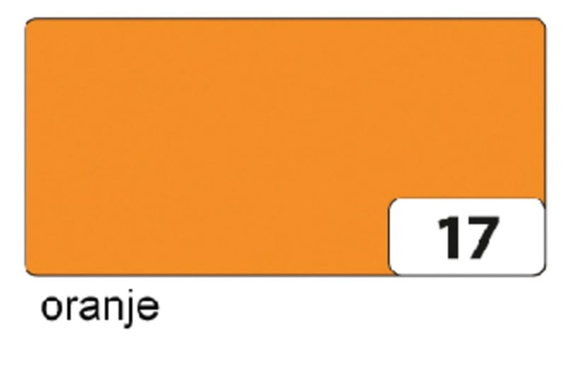 Teken en handenarbeidpapier 500vel A4 120gr - Oranje