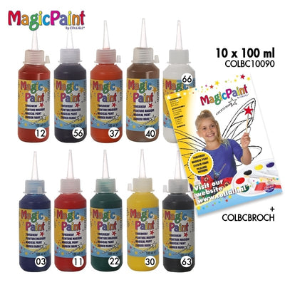 Biocolor magic paint 10 x 100 cc - Assorti