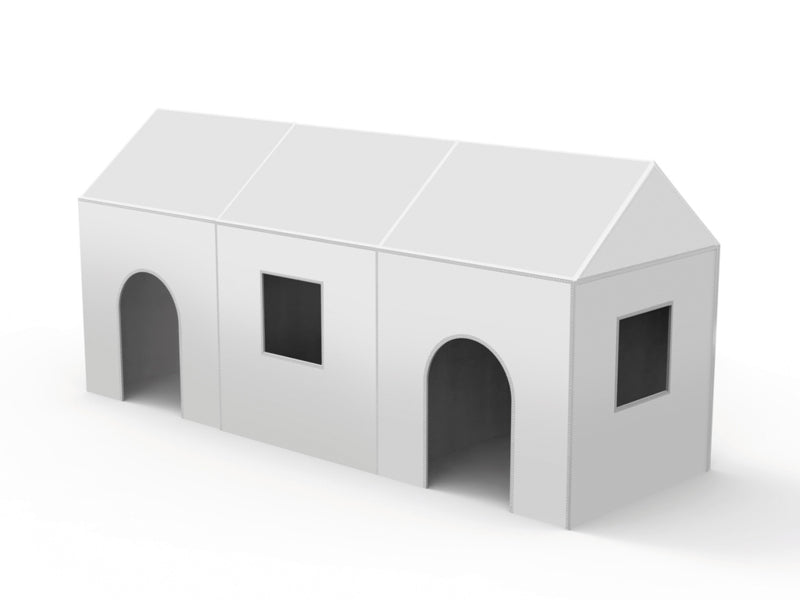 Modulair speelhuis