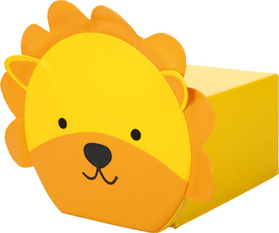 Foam dieren poef 30x50x26cm - Leeuw