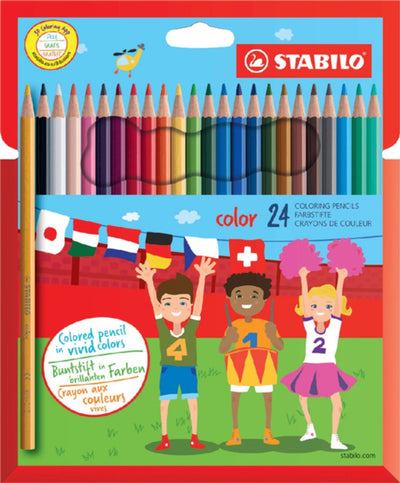 Kleurpotloden STABILO Color 979 kartonnen etui à 24 kleuren