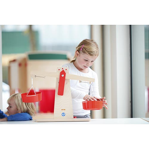 Weegschaal hout  Educo