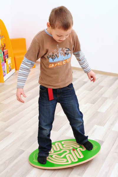 Evenwichtsbord met bal