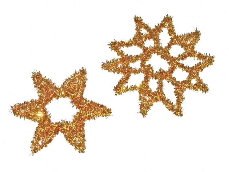 Chenilledraad 50 cm. metallic goud of zilver 100 stuks