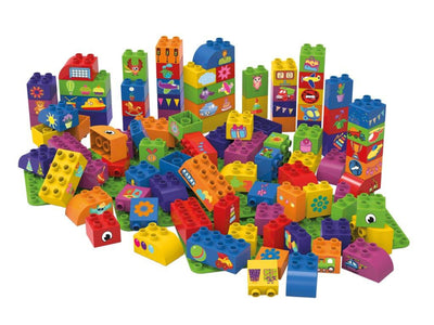 BiOBUDDi Educatieve blokken met 3 basisplaten BB-0010 100 dlg