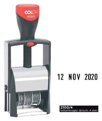 Datumstempel Colop 2100 Classic 4mm kussen zwart