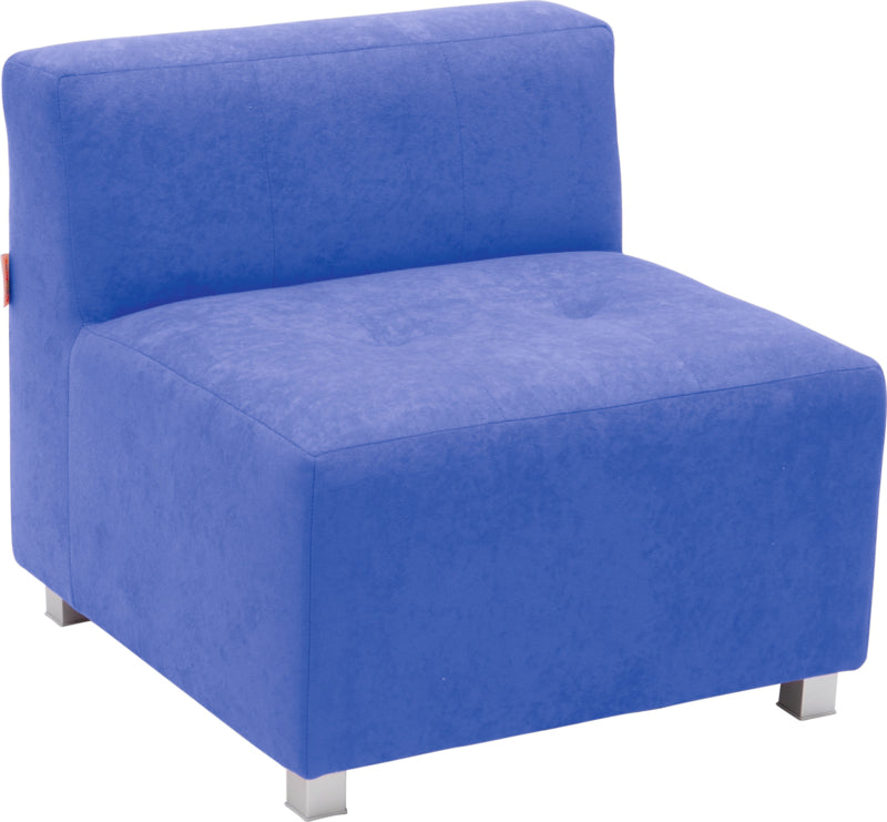 Flexi bank, zithoogte 35 cm, blauw