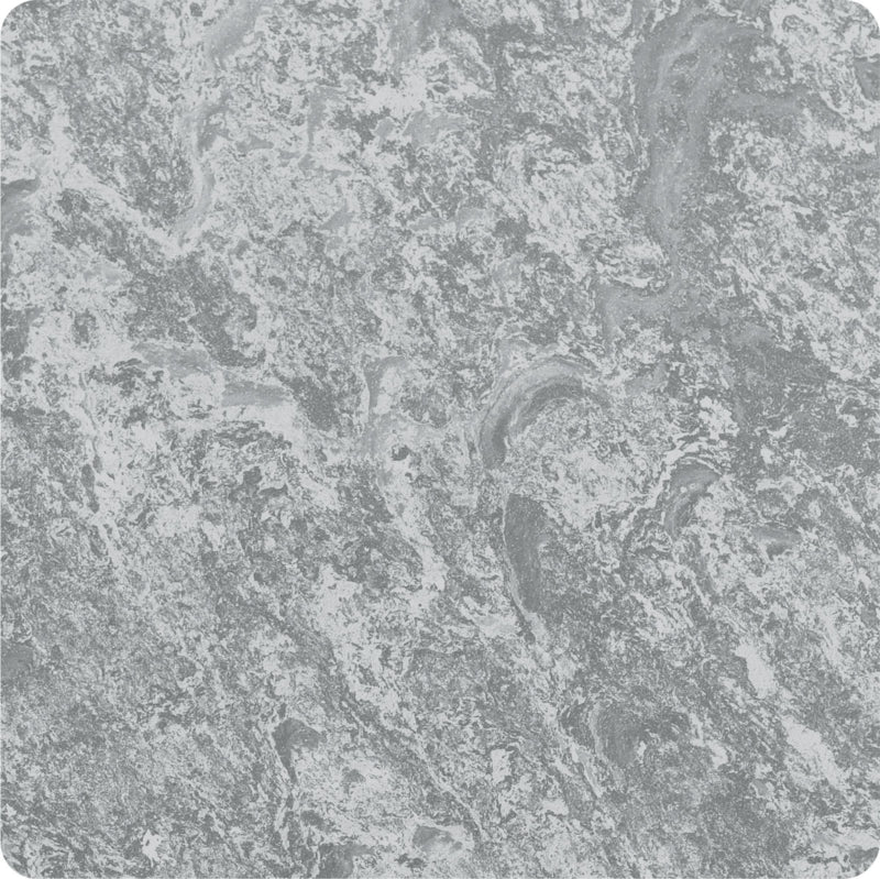 Stil tafelblad Plus, vierkant, 120 x 120 cm - grijs