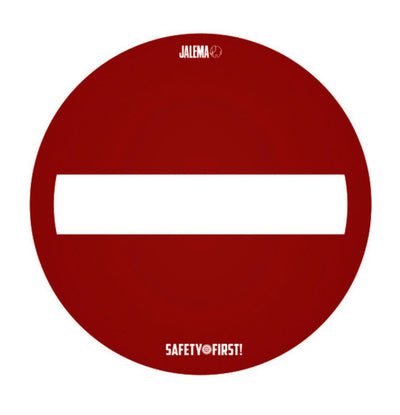 Vloersticker Jalema geen doorgang voor gladde vloeren