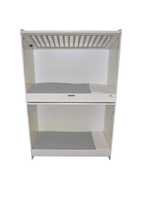 Duoslaper Basic-line kantelhek - wit