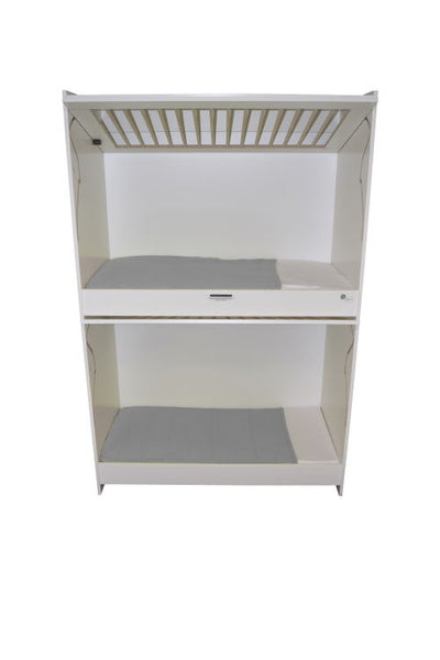 Duoslaper Basic-line kantelhek - wit