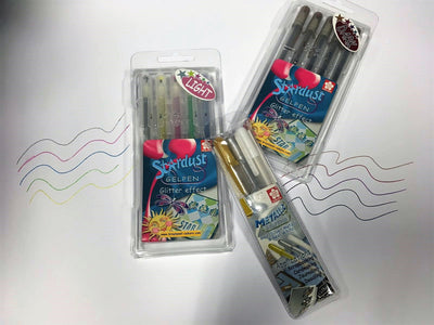 Sakura Stardust gelpennen glitter