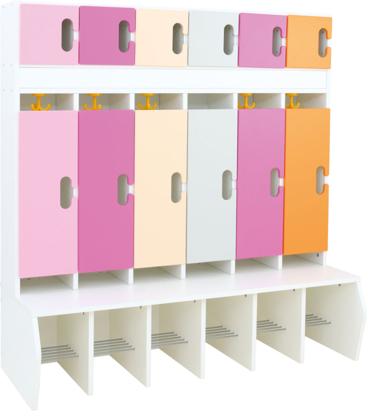 Kameleon garderobe 6 - set 6, wit