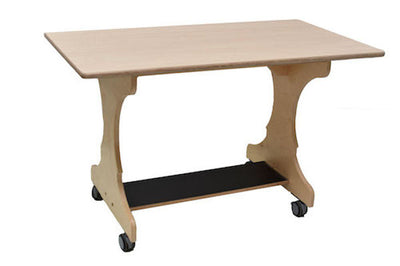 Hoogzit tafel 120x64x73 cm - berken